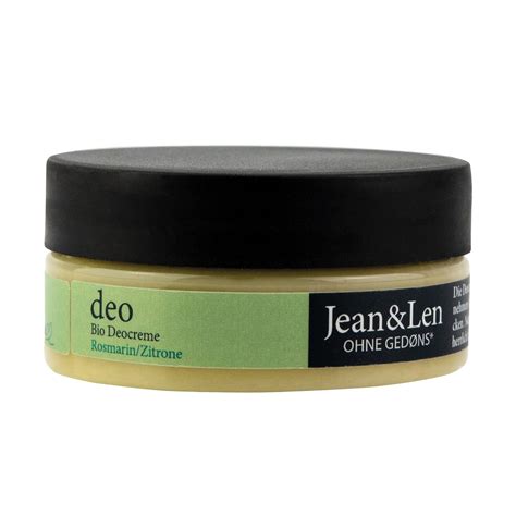 Natural & Organic Deo Cream Rosemary Lemon by。